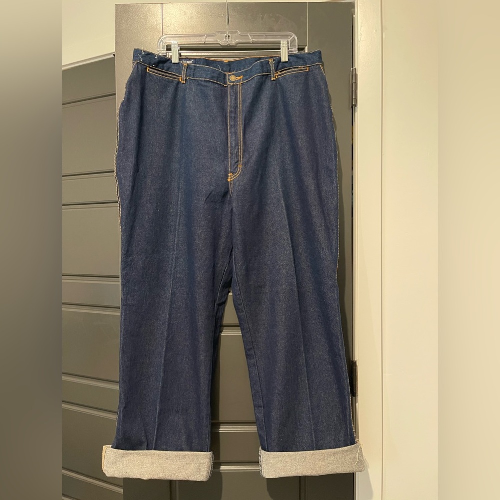 Women’s Vintage Britannia Jeans Size 38 NWOT Altered Hem